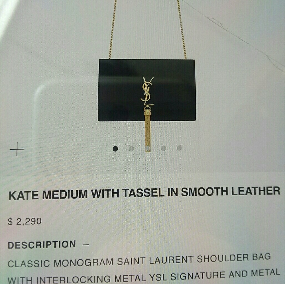 Authentic Yves Saint Laurent purse - Picture 1 of 8